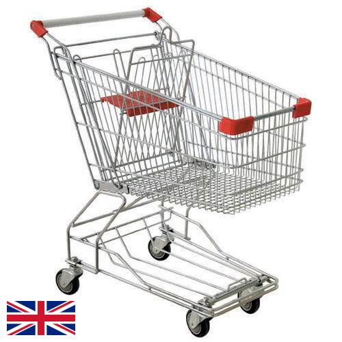 Тележки торговые из Великобритании