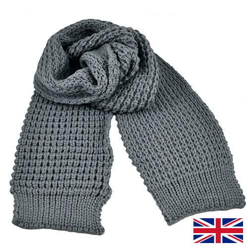 трикотажные шарфы из Великобритании