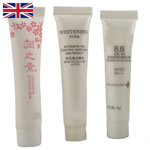 Тубы ламинатные из Великобритании