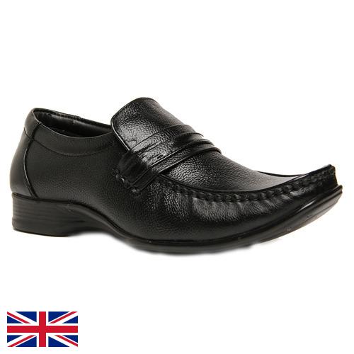 туфли женские кожаные из Великобритании