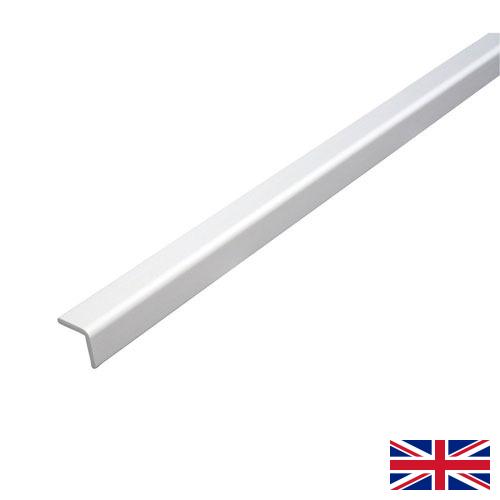 Угол ПВХ из Великобритании