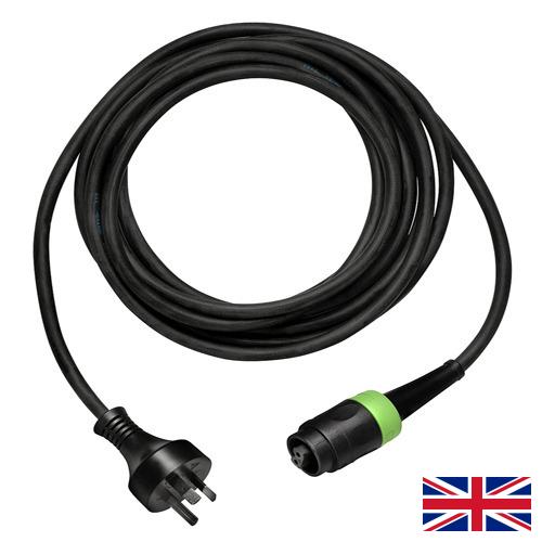 Вилка кабельная из Великобритании