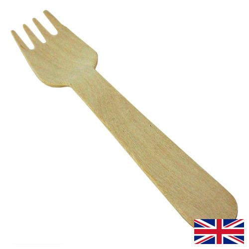 Вилки одноразовые из Великобритании
