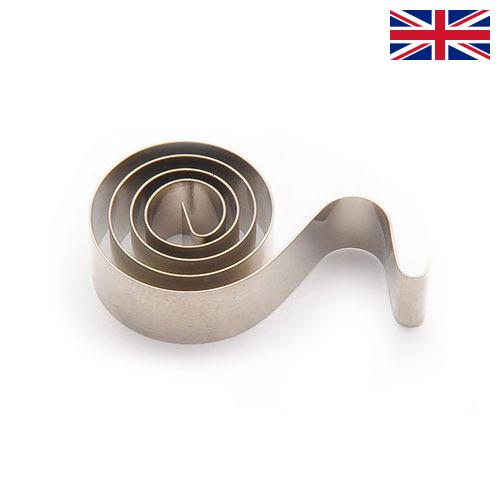 винтовая пружина из Великобритании