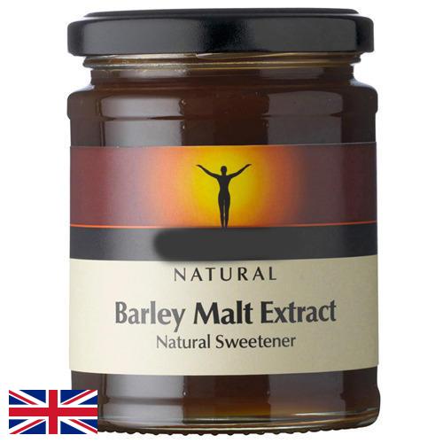 ячмень пивоваренный из Великобритании