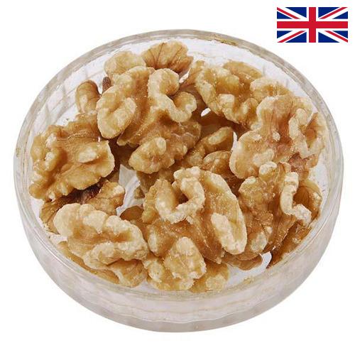 Ядра орехов из Великобритании