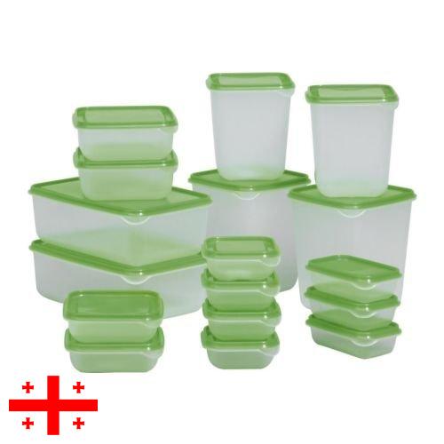 Контейнеры пластиковые из Грузии