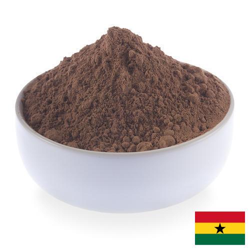 какао порошок из Ганы