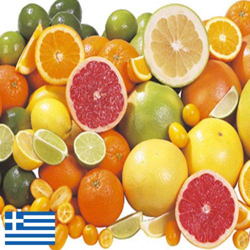 Цитрусовые фрукты из Греции