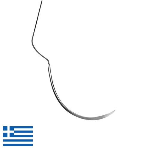 Иглы хирургические из Греции