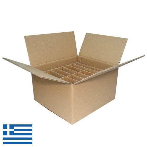 картонная коробка из Греции