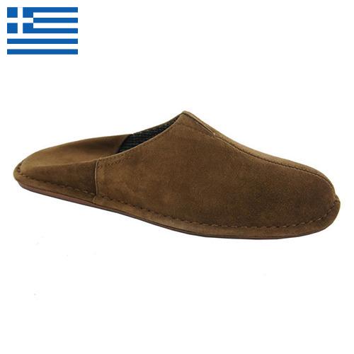Мужские тапочки из Греции