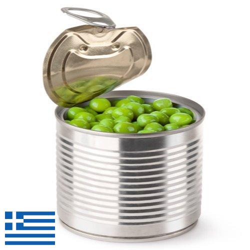 Овощные консервы из Греции