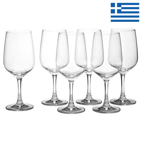 посуда стекло из Греции