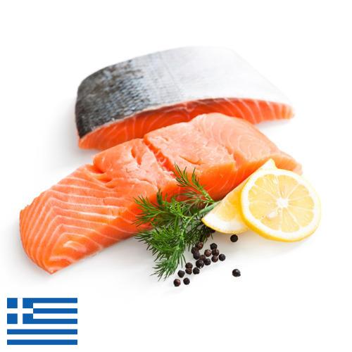 рыбное филе из Греции
