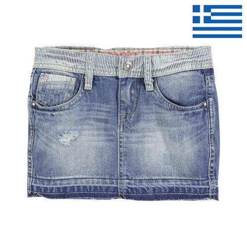 юбка джинсовая из Греции