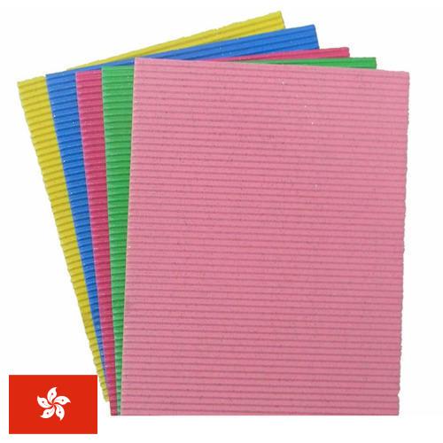 Гофрированная бумага из Гонконга