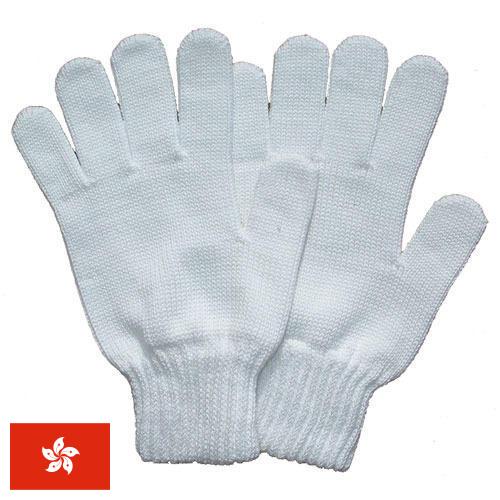 Перчатки хлопчатобумажные из Гонконга