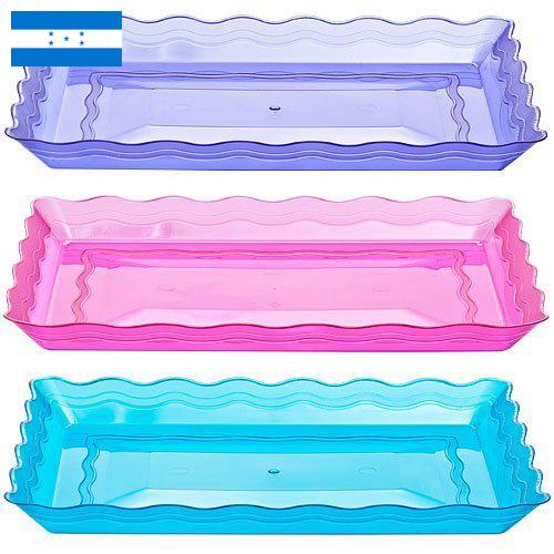 Лотки пластиковые из Гондураса