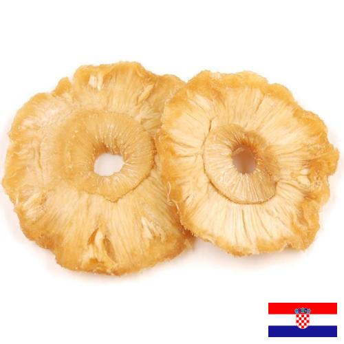 Ананас сушеный из Хорватии