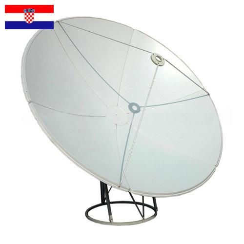 Антенна спутниковая из Хорватии