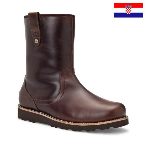 ботинки мужские кожаные из Хорватии