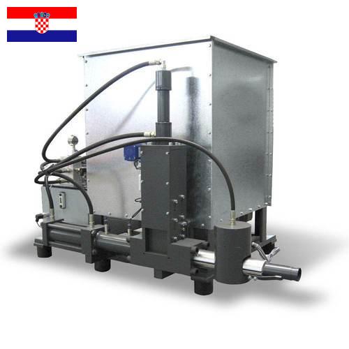 Брикетировочная машина из Хорватии