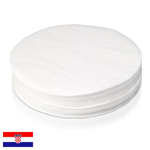 Бумага фильтровальная из Хорватии