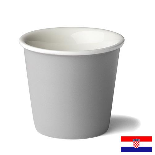 бумажные стаканчики из Хорватии