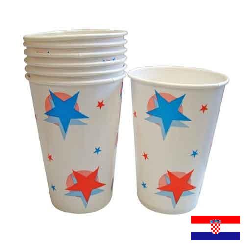 Чашки одноразовые из Хорватии