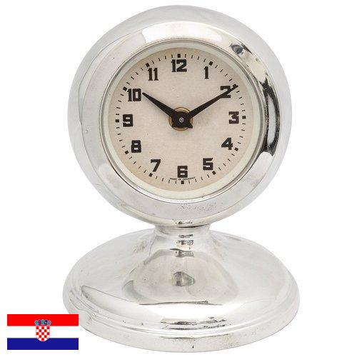 Часы настольные из Хорватии