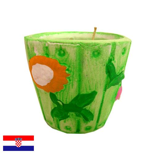 Декоративные свечи из Хорватии