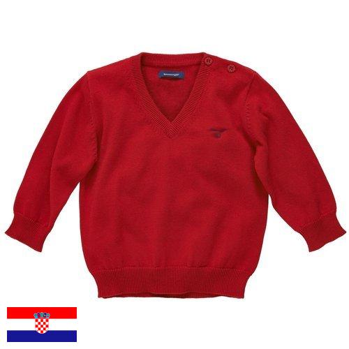 Детские джемперы из Хорватии