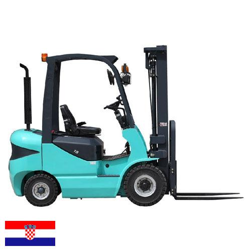 Дизельный погрузчик из Хорватии