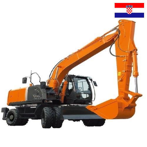 экскаватор колесный из Хорватии