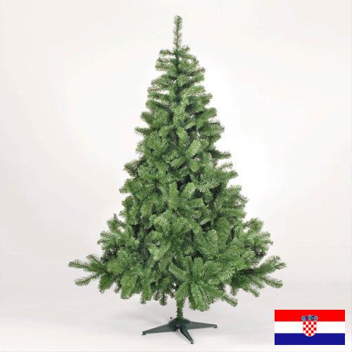 Елки искусственные из Хорватии