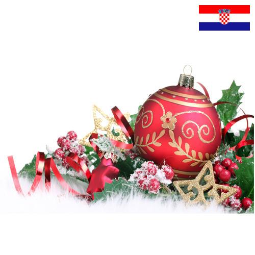 Елочные игрушки из Хорватии
