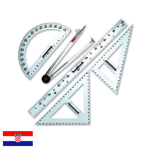 Инструменты чертежные из Хорватии