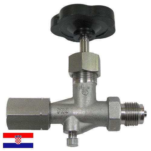 клапан с манометром из Хорватии