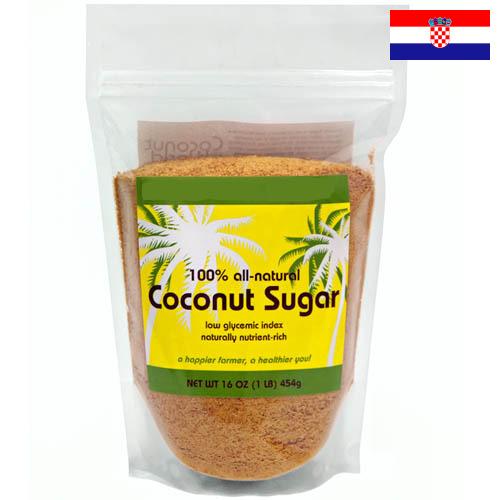 кокосовый сахар из Хорватии