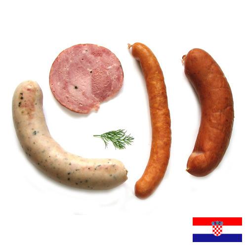 колбаса из мяса птицы из Хорватии