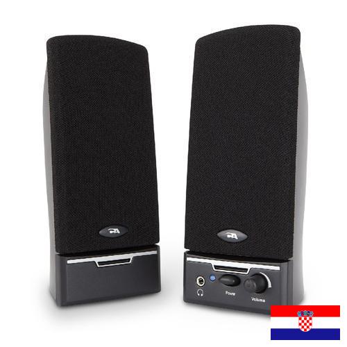 Колонки для компьютера из Хорватии