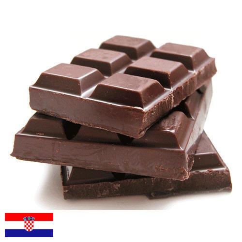 конфеты шоколадные с начинкой из Хорватии