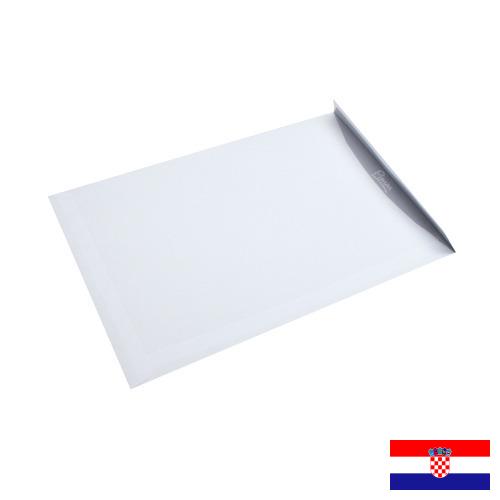 конверты бумажные из Хорватии