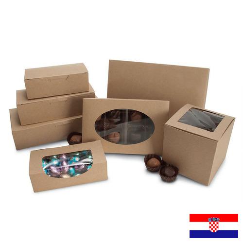 Коробки для конфет из Хорватии