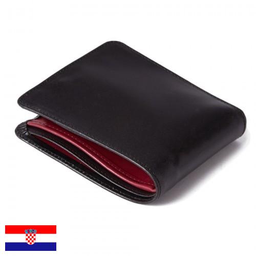 кошелек кожа из Хорватии
