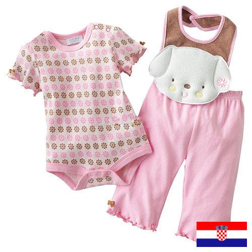 Костюмы для новорожденных из Хорватии