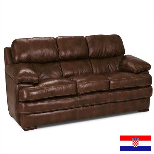 Кожаная мебель из Хорватии