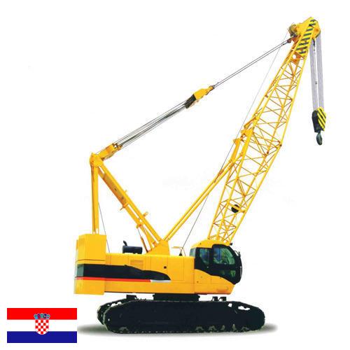 Кран гидравлический из Хорватии