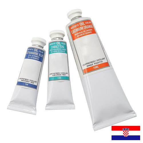 краска масляная из Хорватии